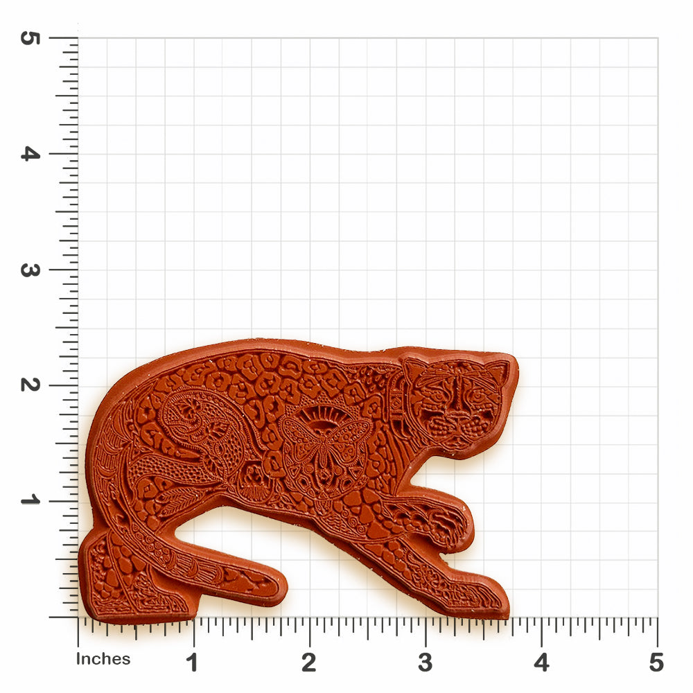Jaguar Rubber Stamp