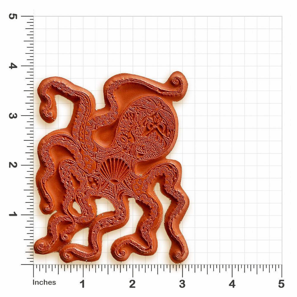 Octopus Rubber Stamp