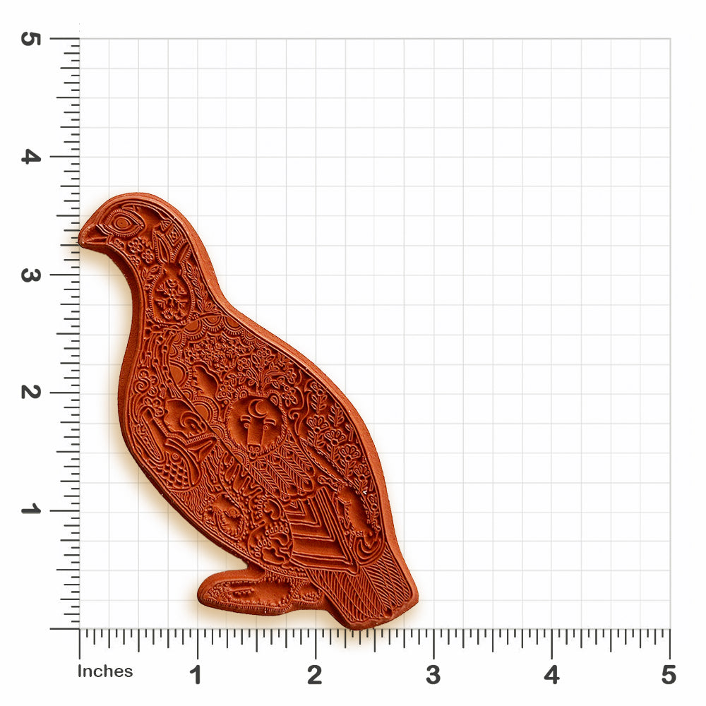 Ptarmigan Rubber Stamp