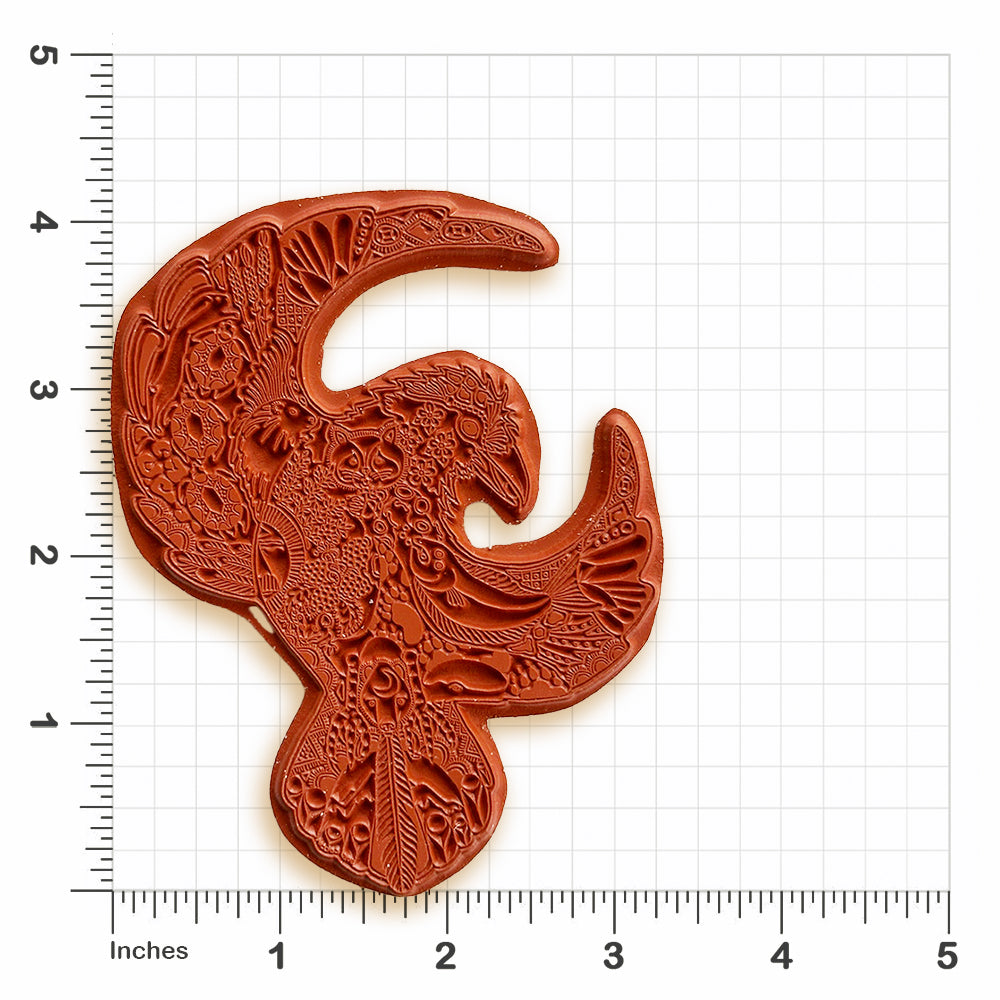 Raven 2 Rubber Stamp