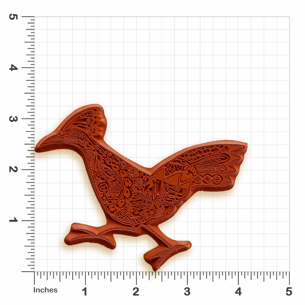 Roadrunner Rubber Stamp
