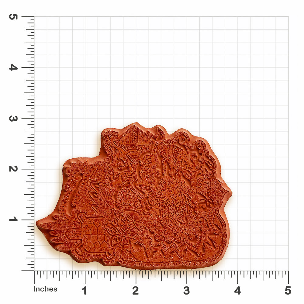 Secret Lynx Rubber Stamp