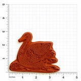 Swan Rubber Stamp