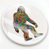 Sasquatch Glazed Ceramic Coaster