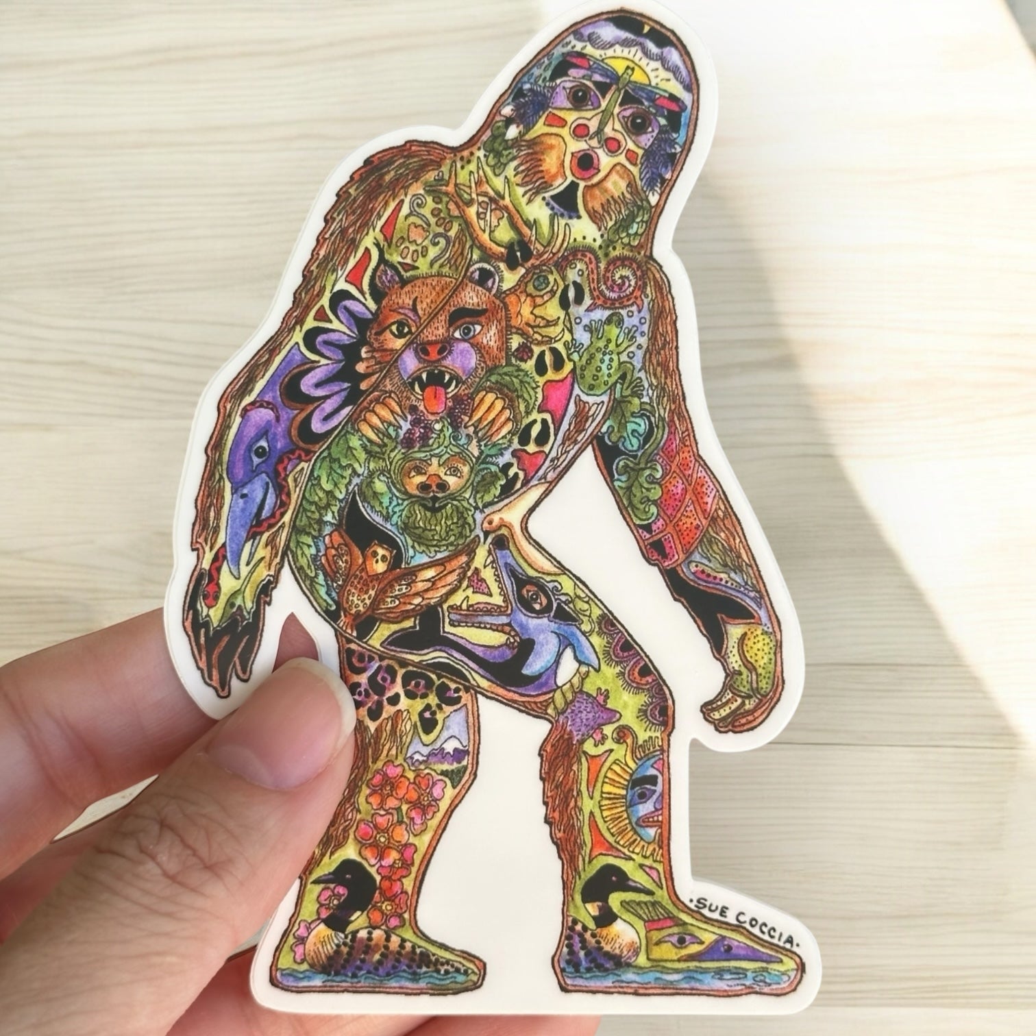 Sasquatch (Bigfoot) Sticker
