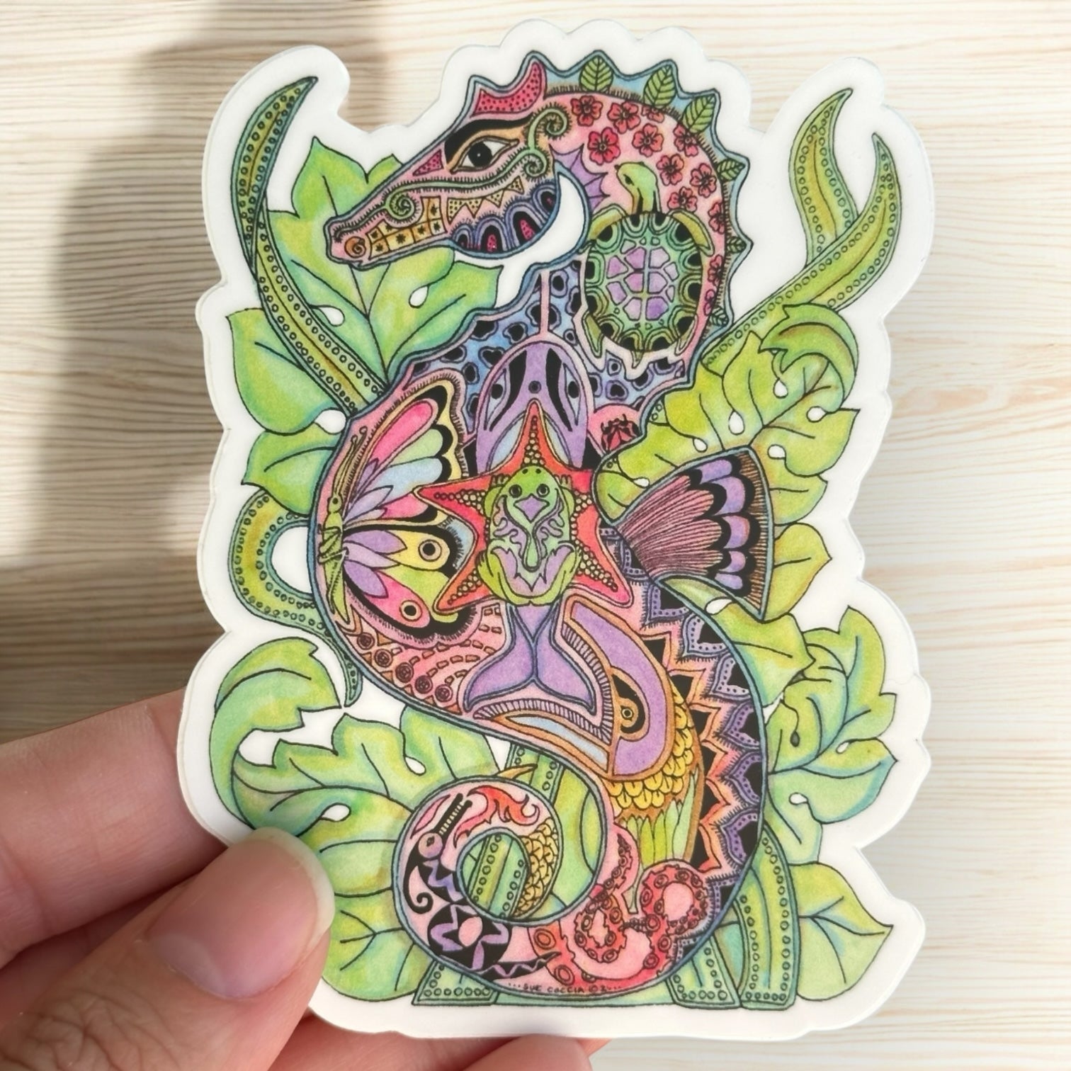 Sea Horse Sticker