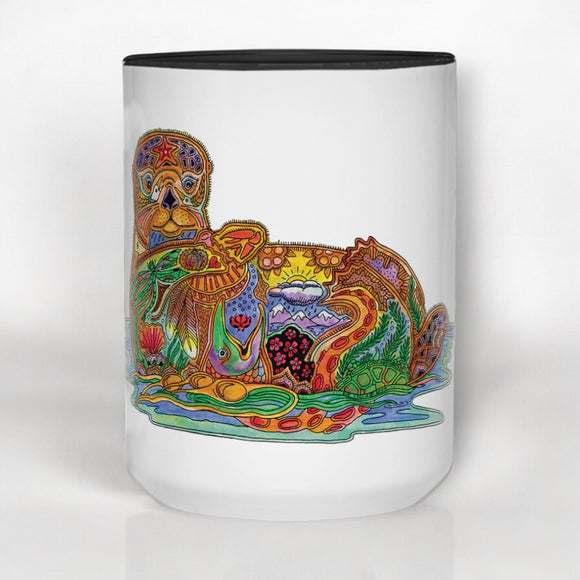 Sea Otter 15 oz Mug