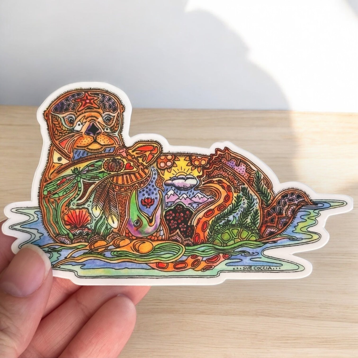 Sea Otter Sticker