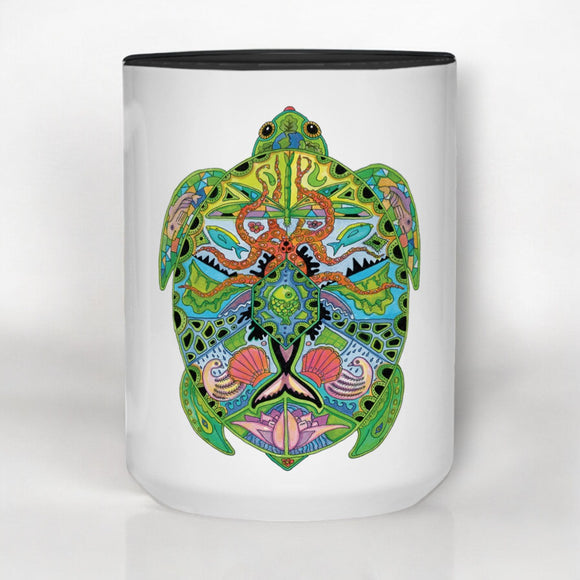 Sea Turtle 15 oz Mug