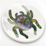 Tarantula Glazed Ceramic Coaster
