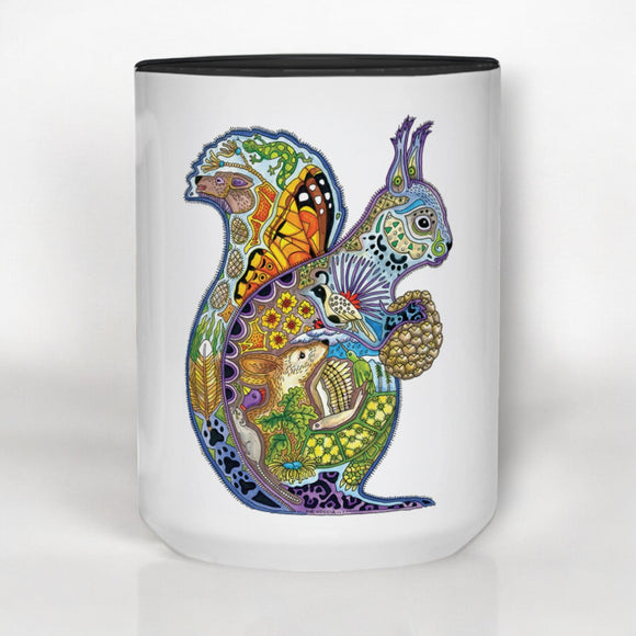 Squirrel 15 oz Mug