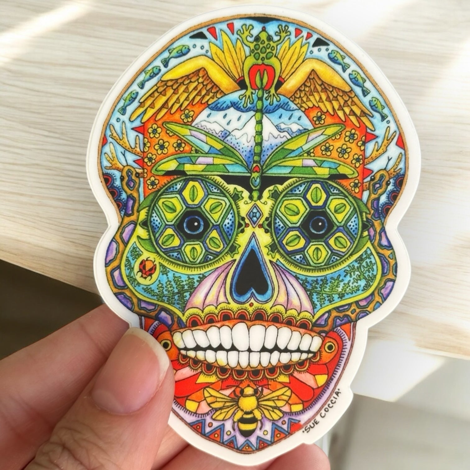 Sugar Skull Sticker