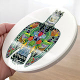 Thunderbird Glazed Ceramic Coaster