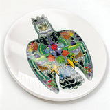 Thunderbird Glazed Ceramic Coaster