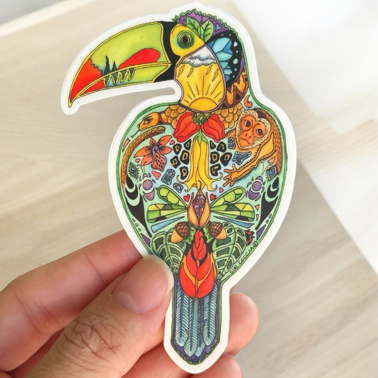 Toucan Sticker