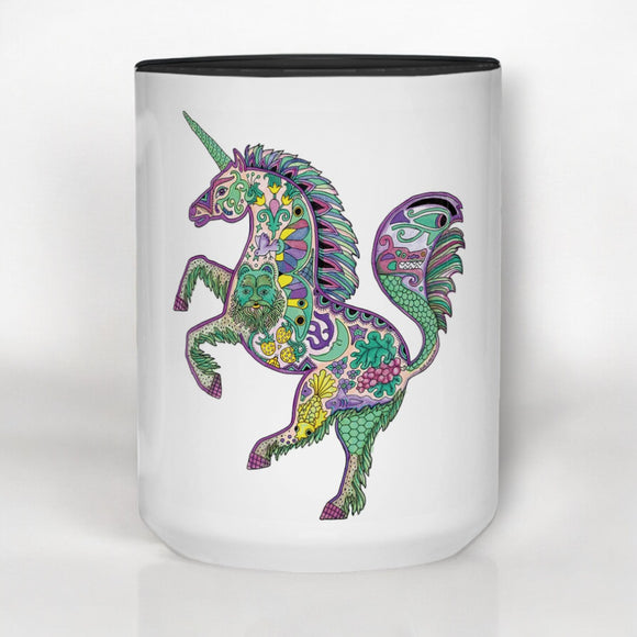 Unicorn 15 oz Mug