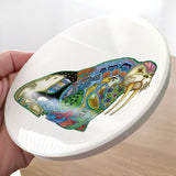Walrus Glazed Ceramic Coaster