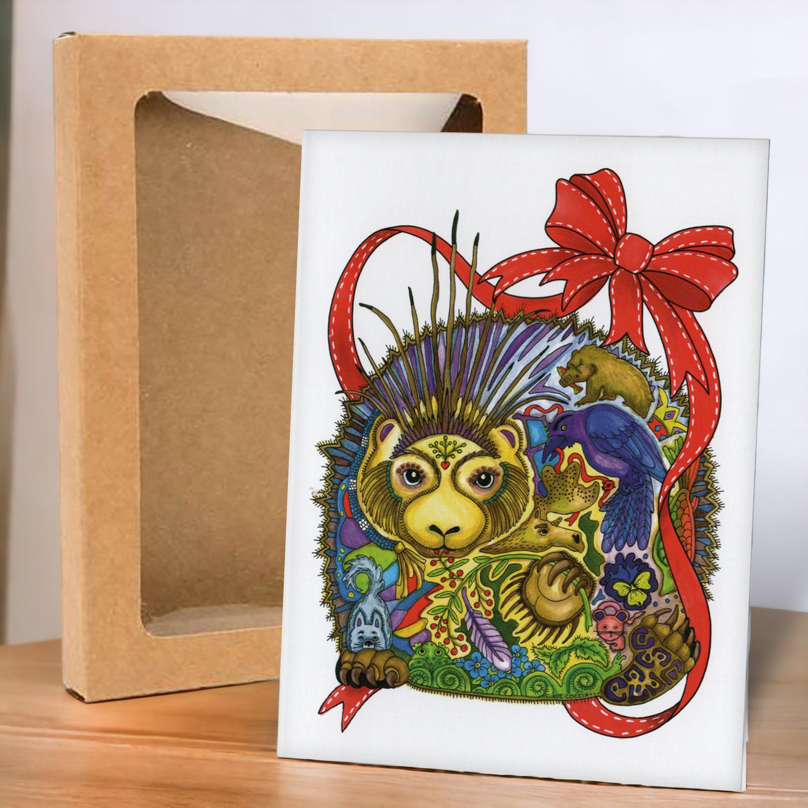 Porcupine Holiday Boxed Card Set (8)