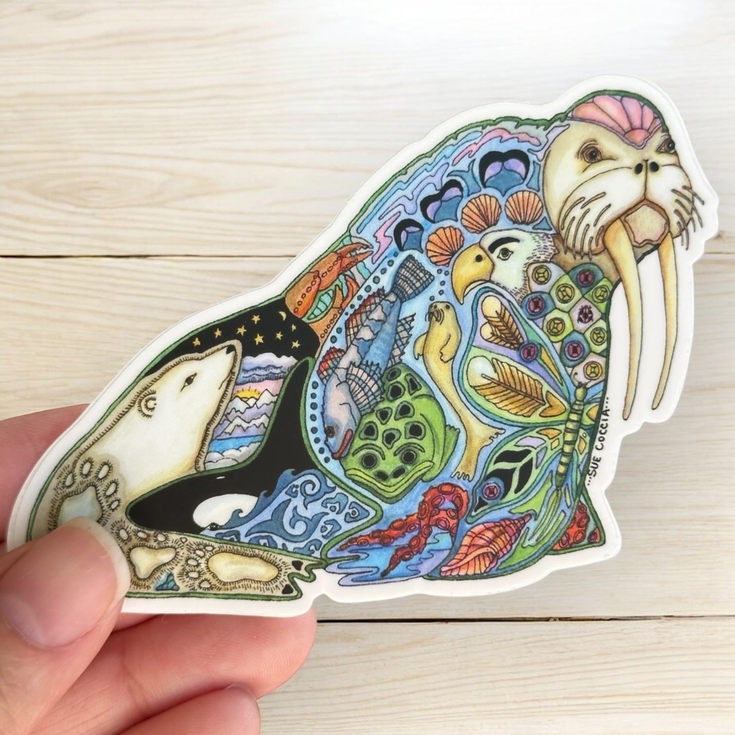 Walrus Sticker