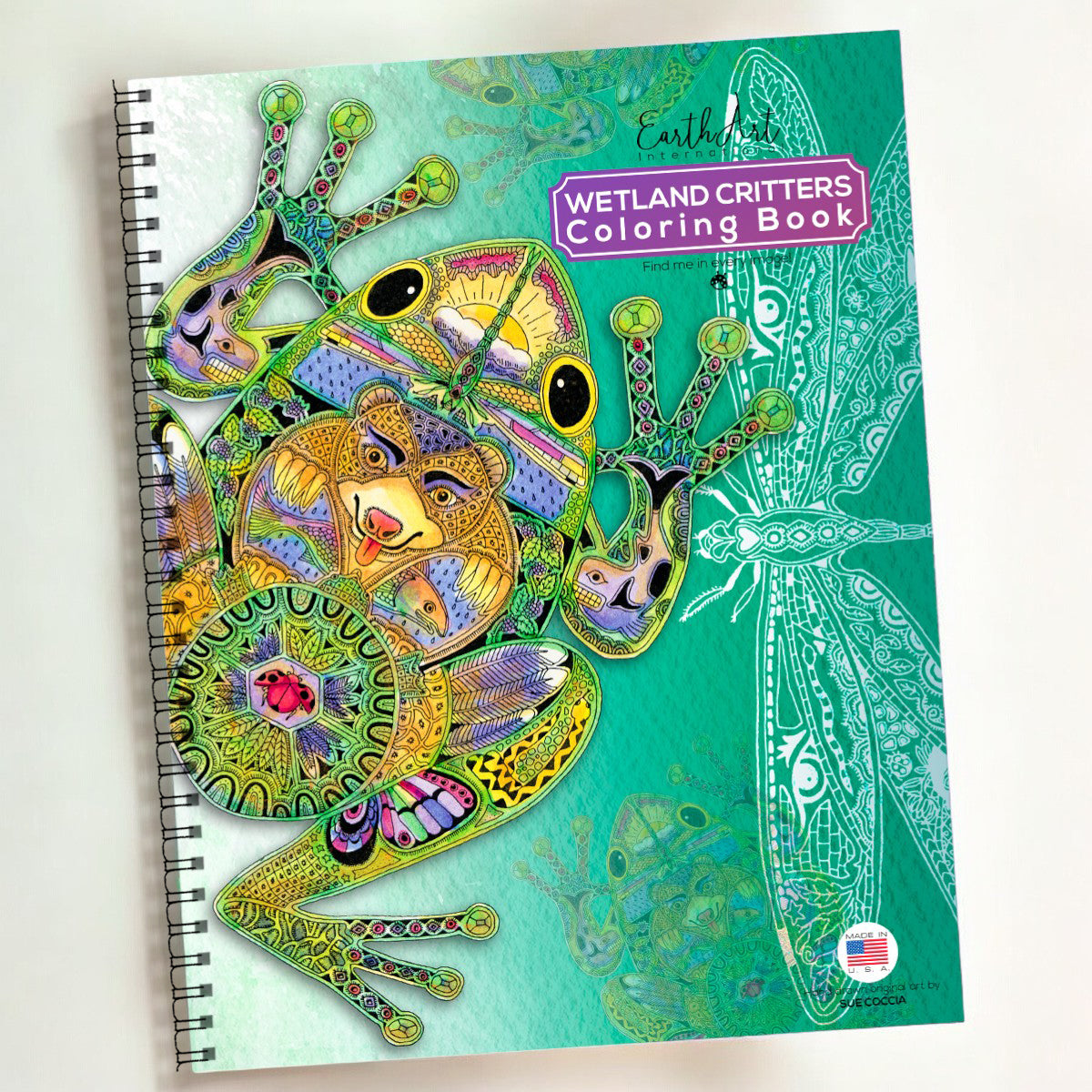 Wetland Critters Coloring Book