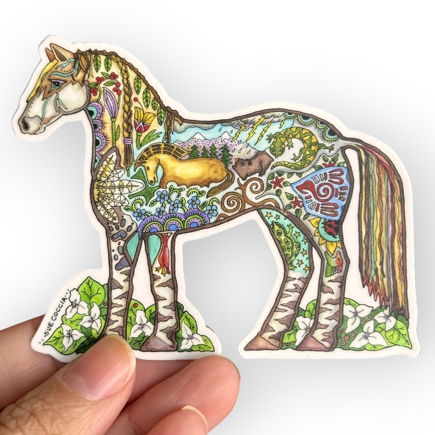 Wild Horse Sticker