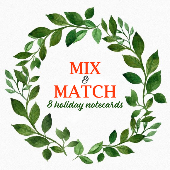 Mixed Holiday Cards (8)