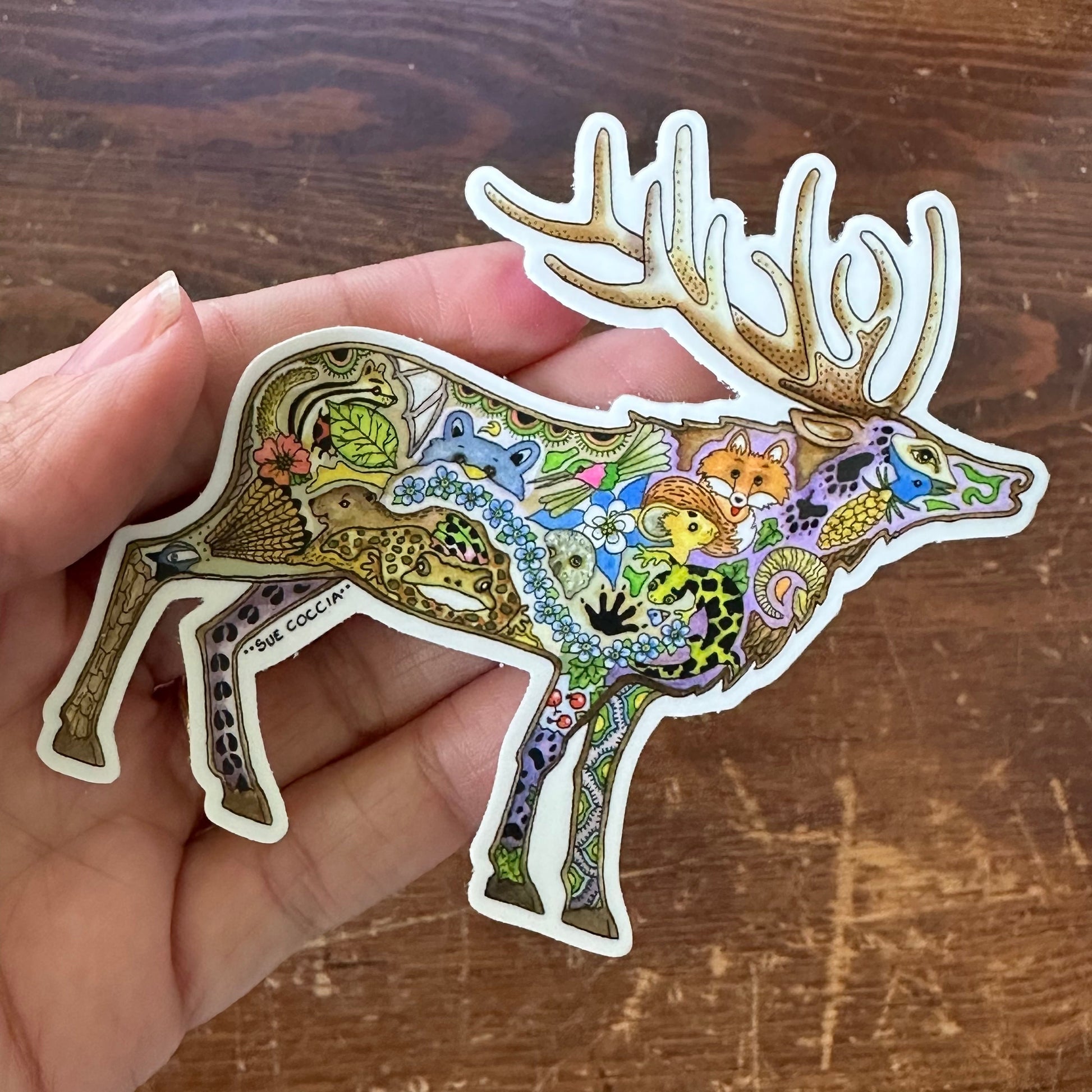 Elk 2 Sticker