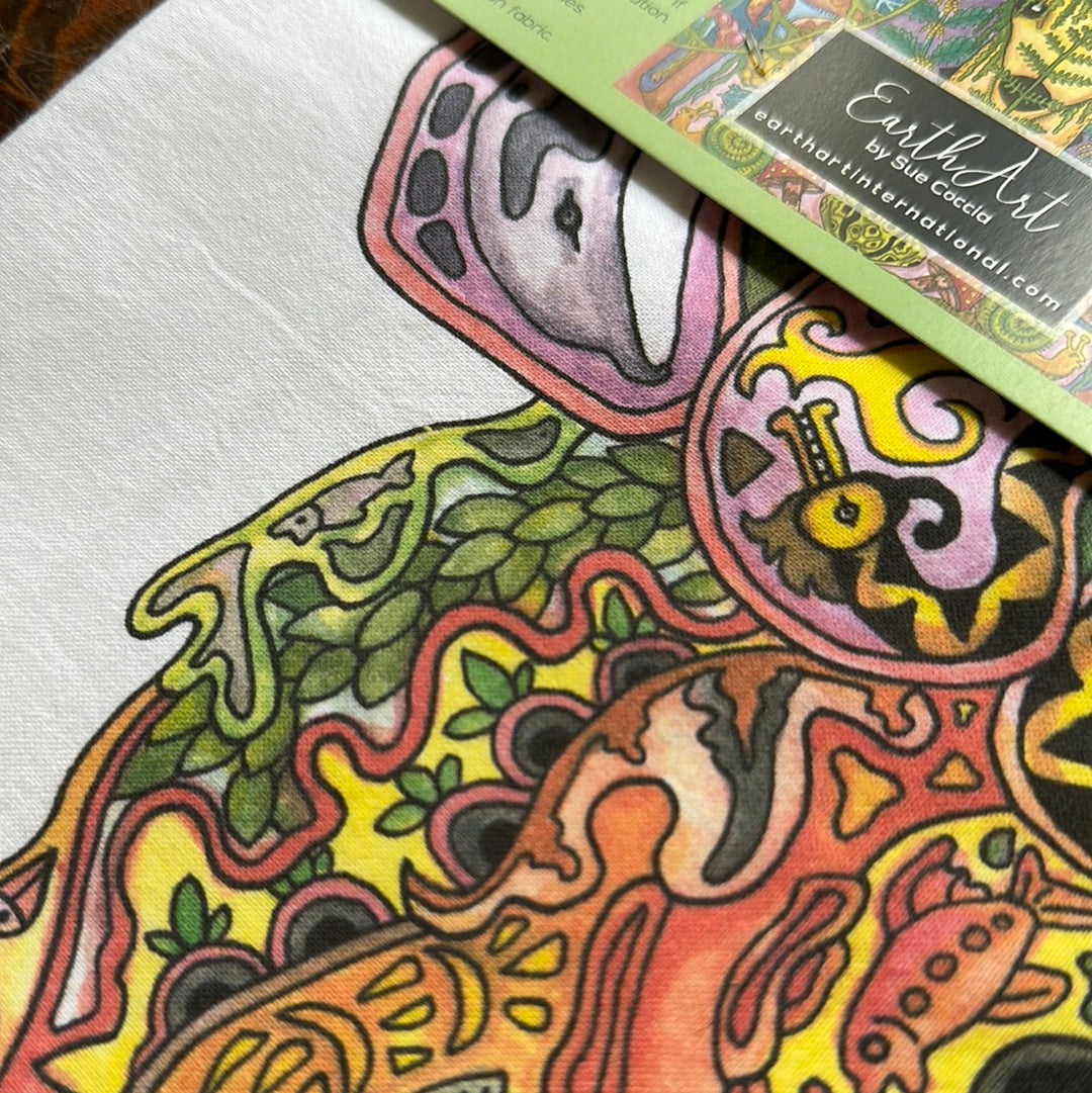 Jellyfish Flour Sack Towel