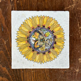 Sunflower Coasters and Trivets