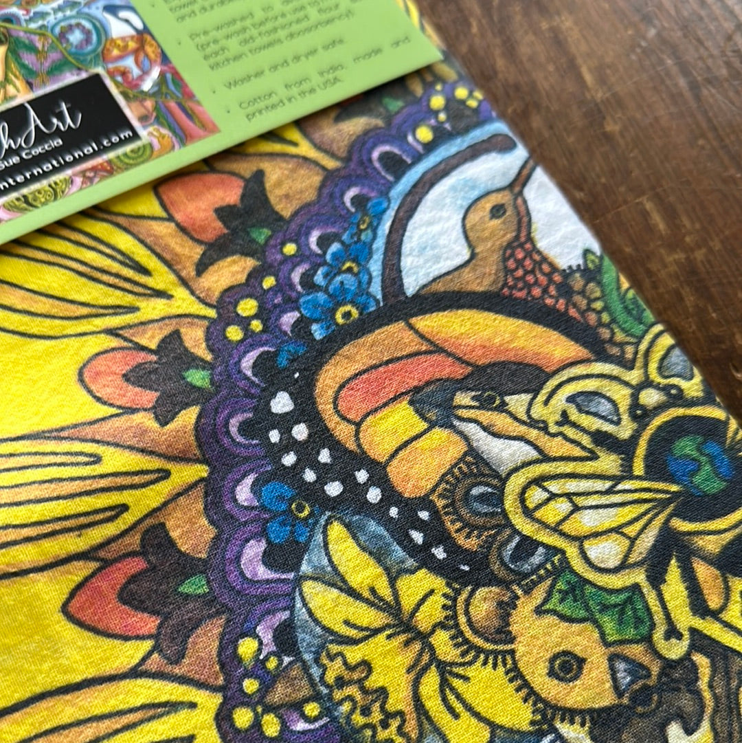 Sunflower Flour Sack Towel