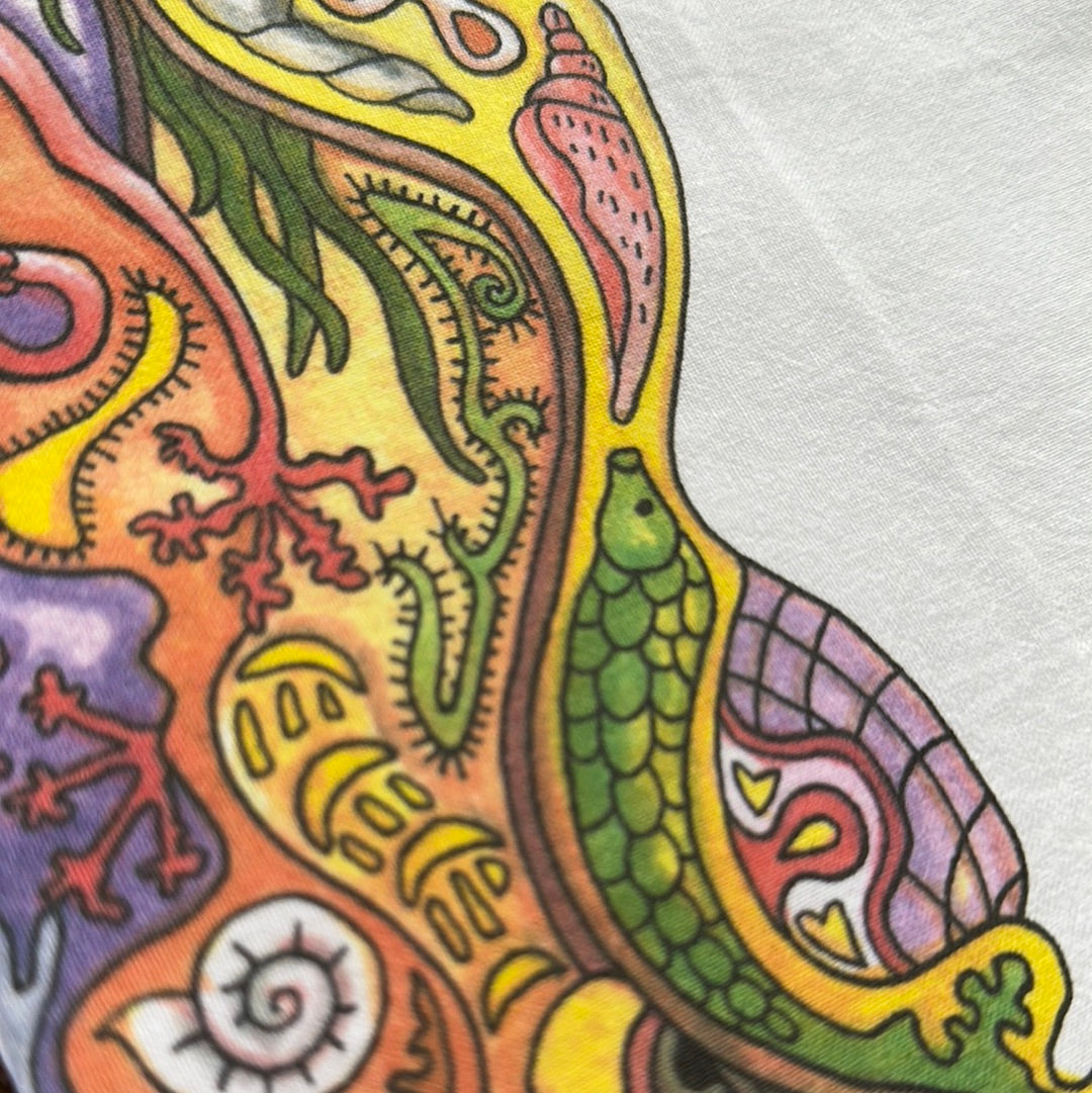 Jellyfish Flour Sack Towel