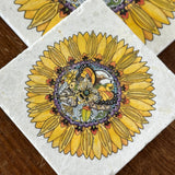 Sunflower Coasters and Trivets