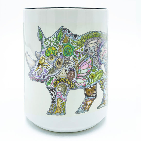 Rhino 15 oz Mug