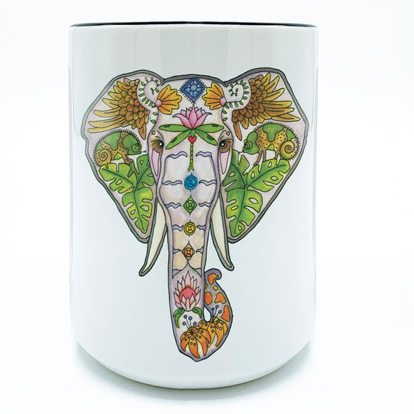 Elephant head - Mabula 15 oz Mug