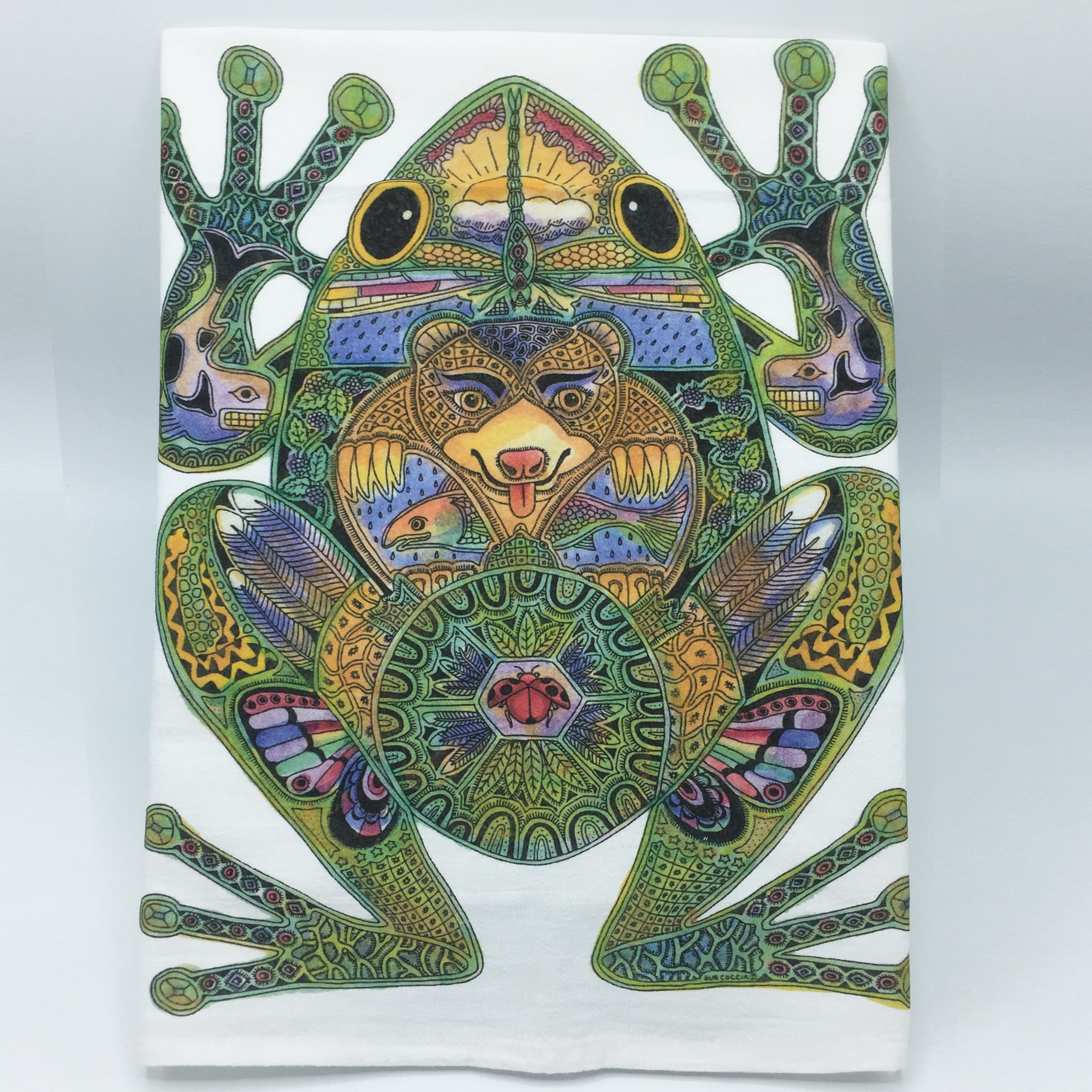 Frog Flour Sack Towel