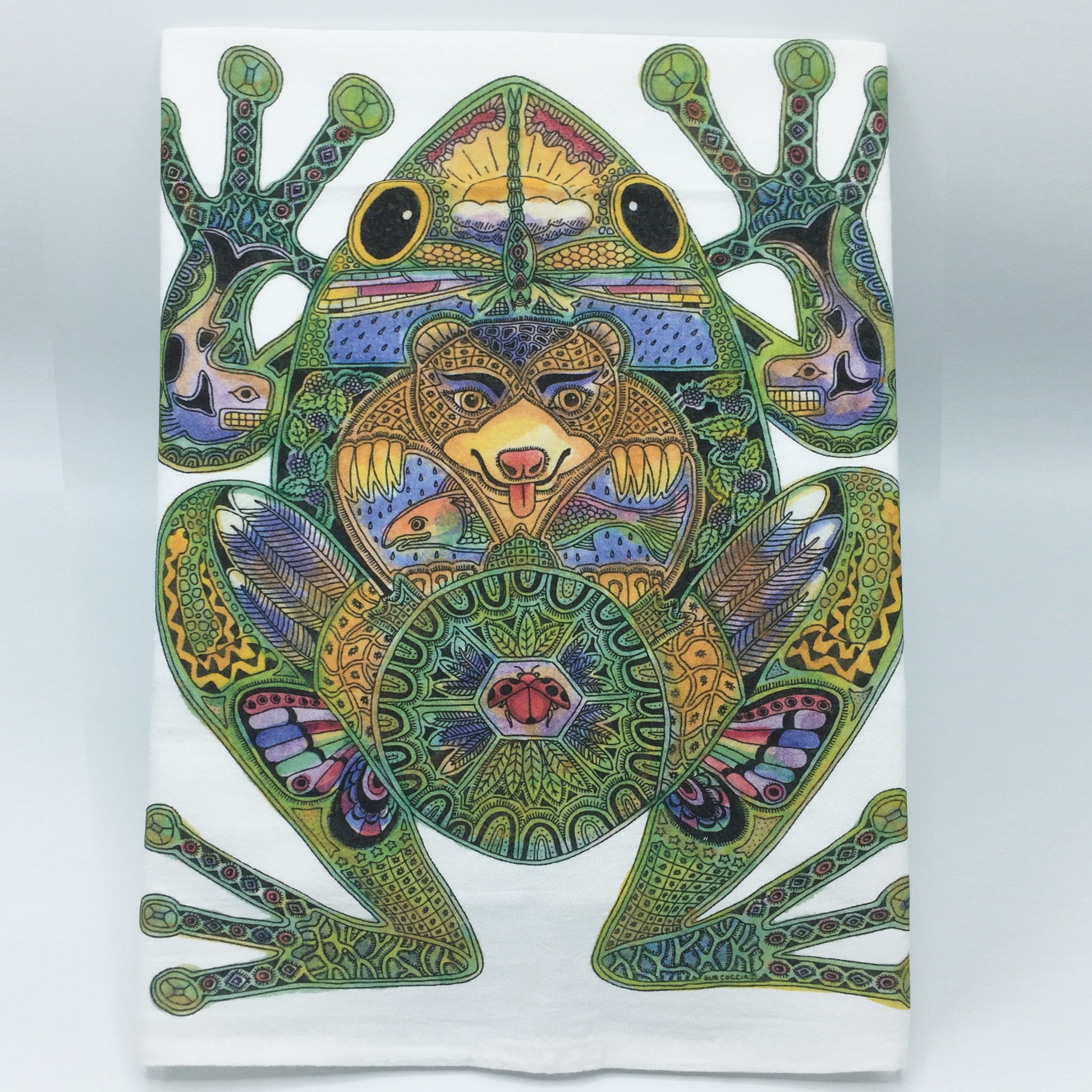 Frog Flour Sack Towel