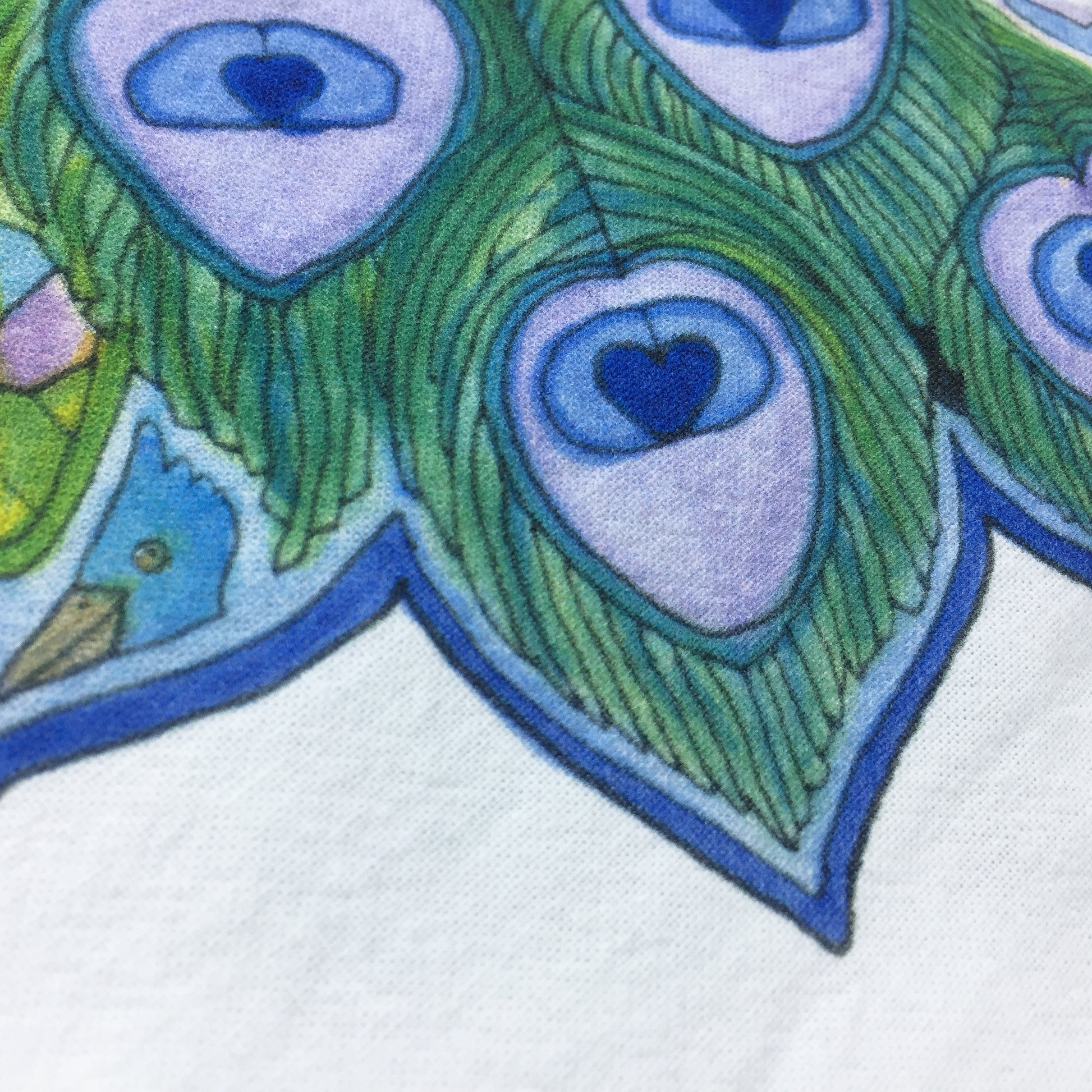 Peacock Flour Sack Towel