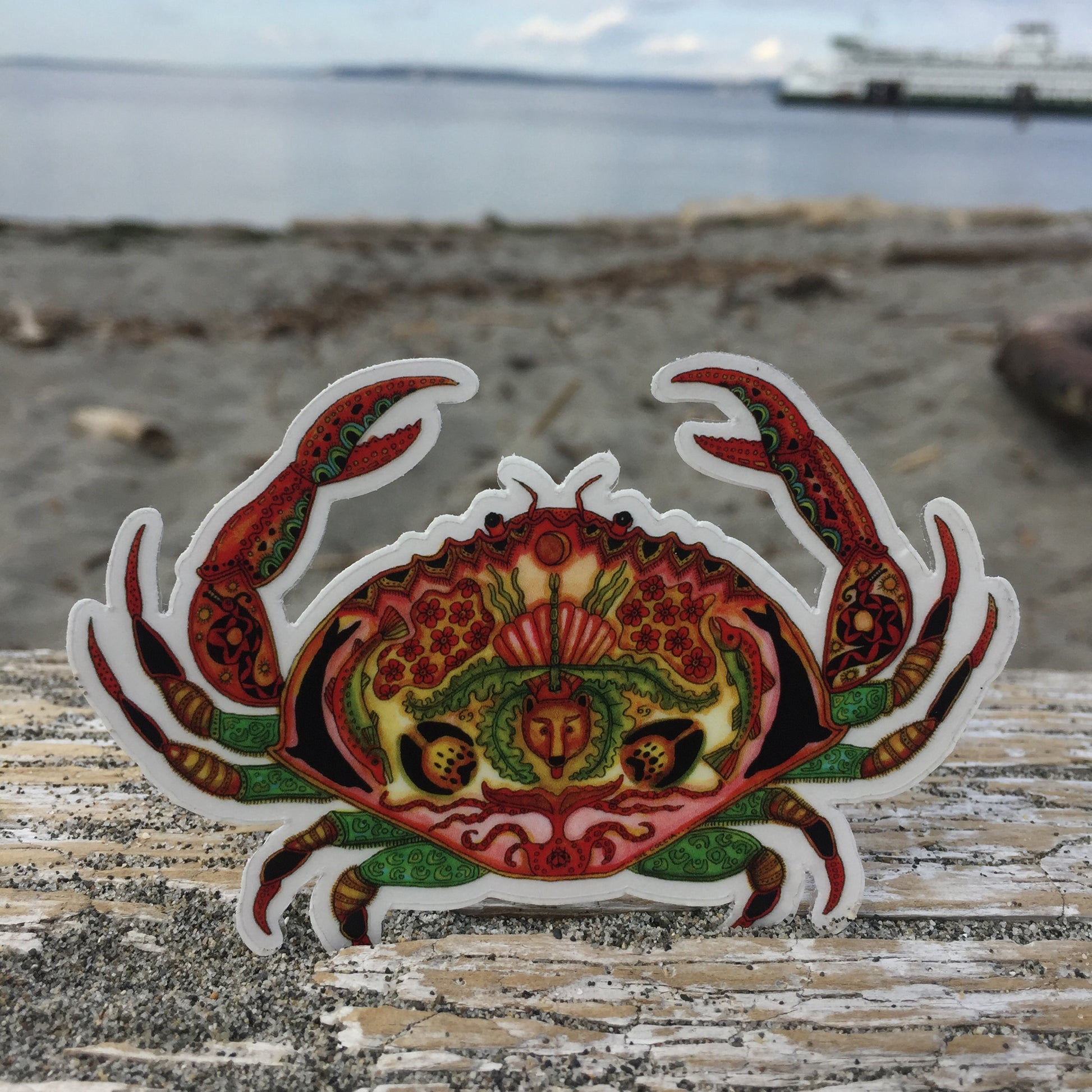Crab Sticker