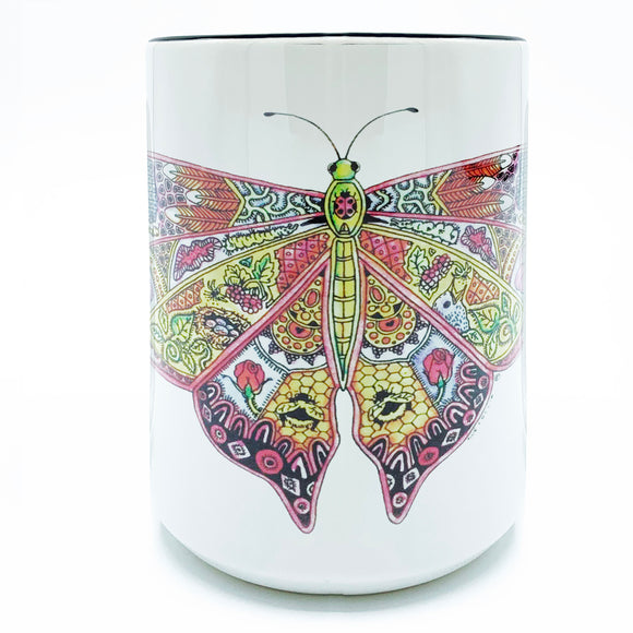 Butterfly 15 oz Mug