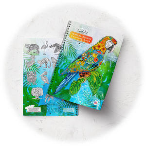 Tropical Critters Coloring Book
