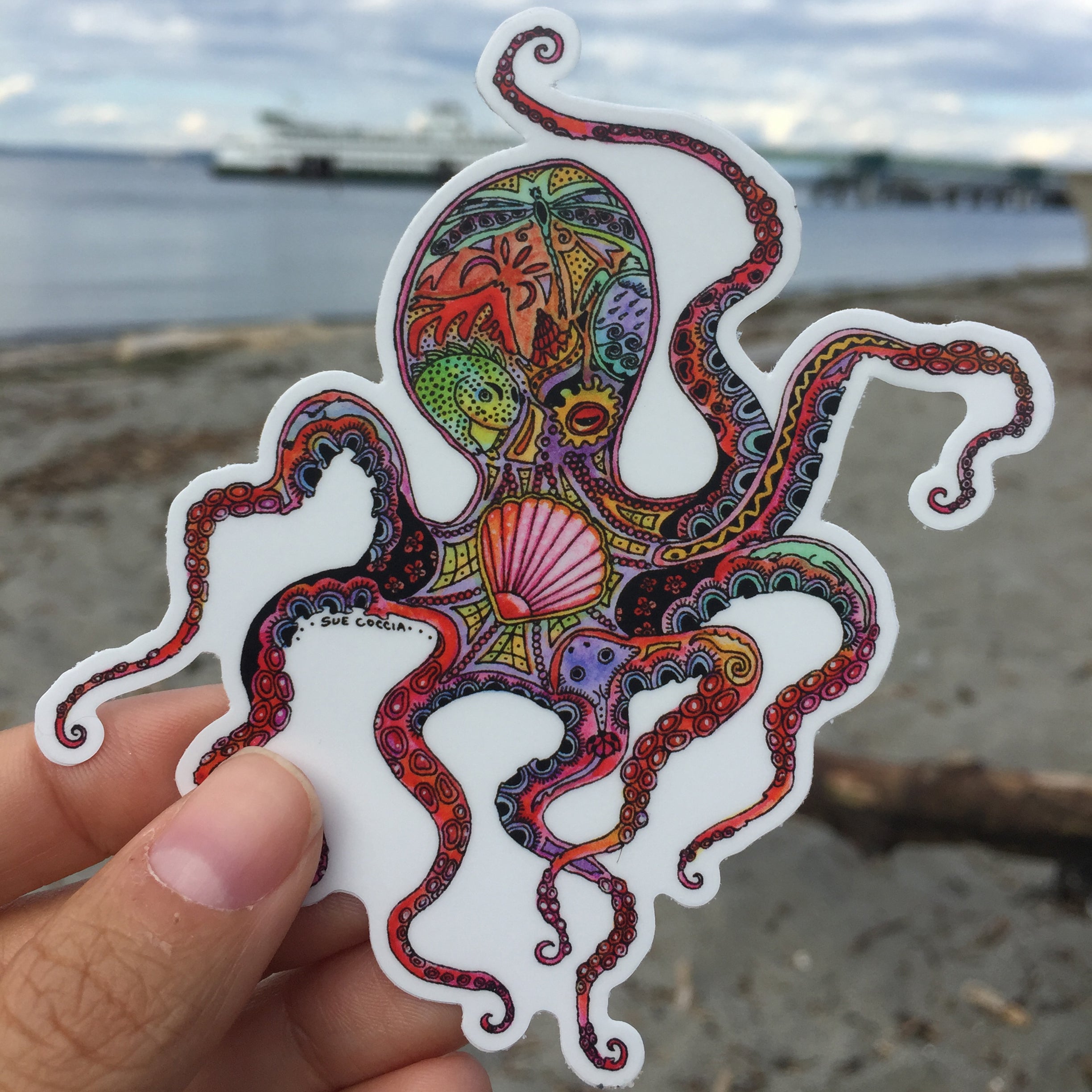 Octopus Sticker