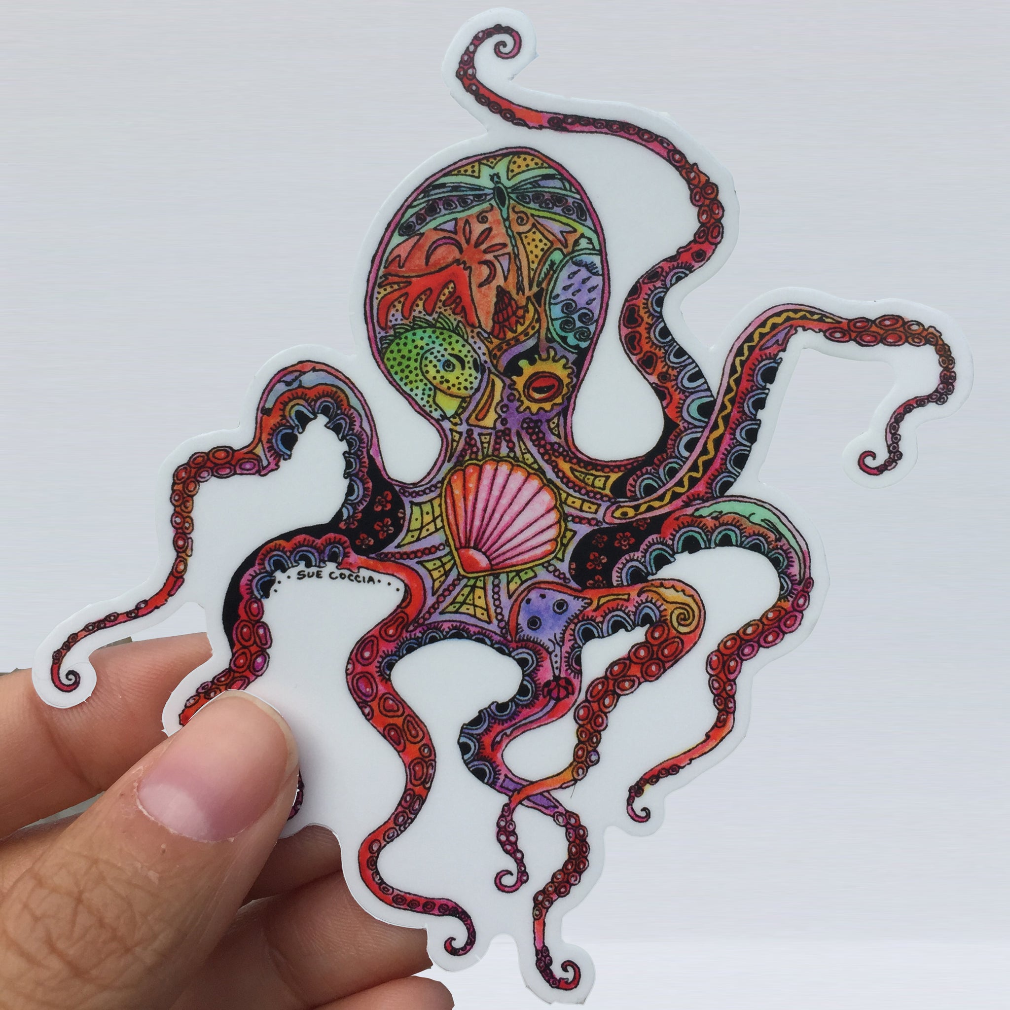 Octopus Sticker – EarthArt International