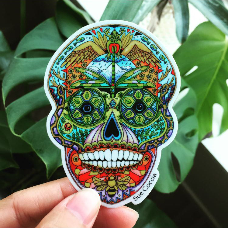 Sugar Skull Sticker