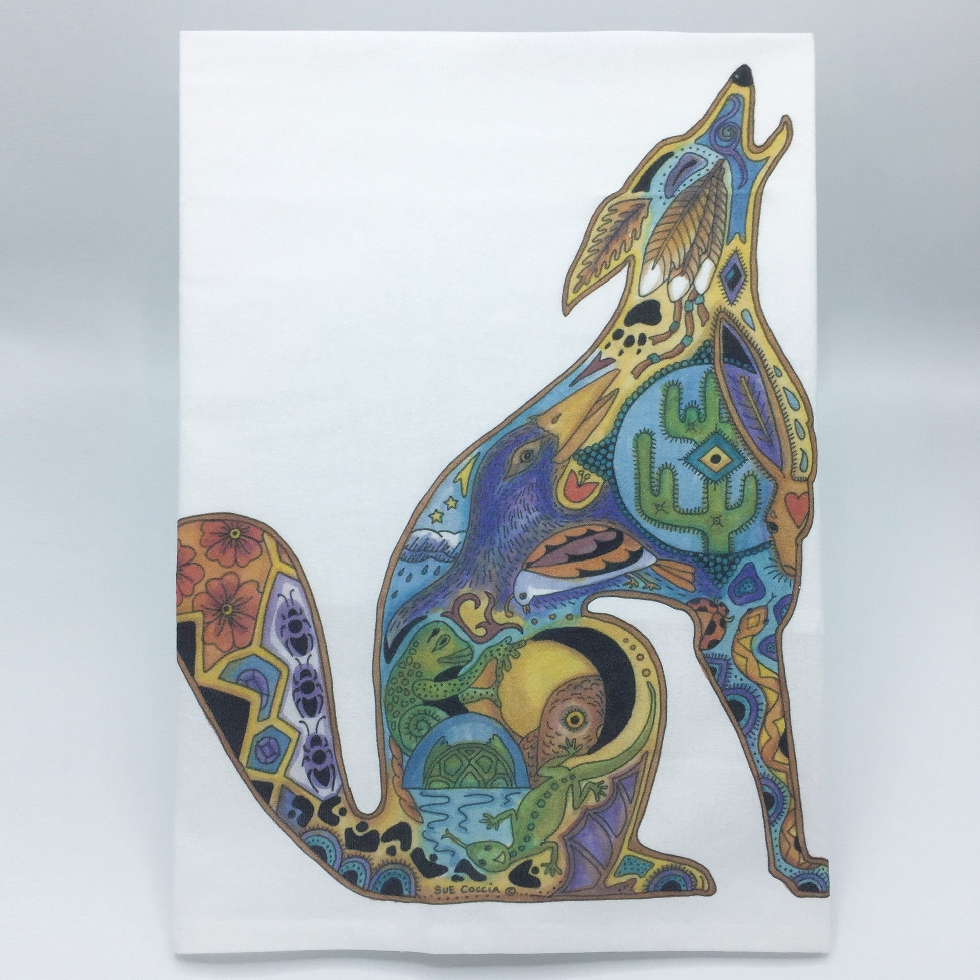 Coyote Flour Sack Towel