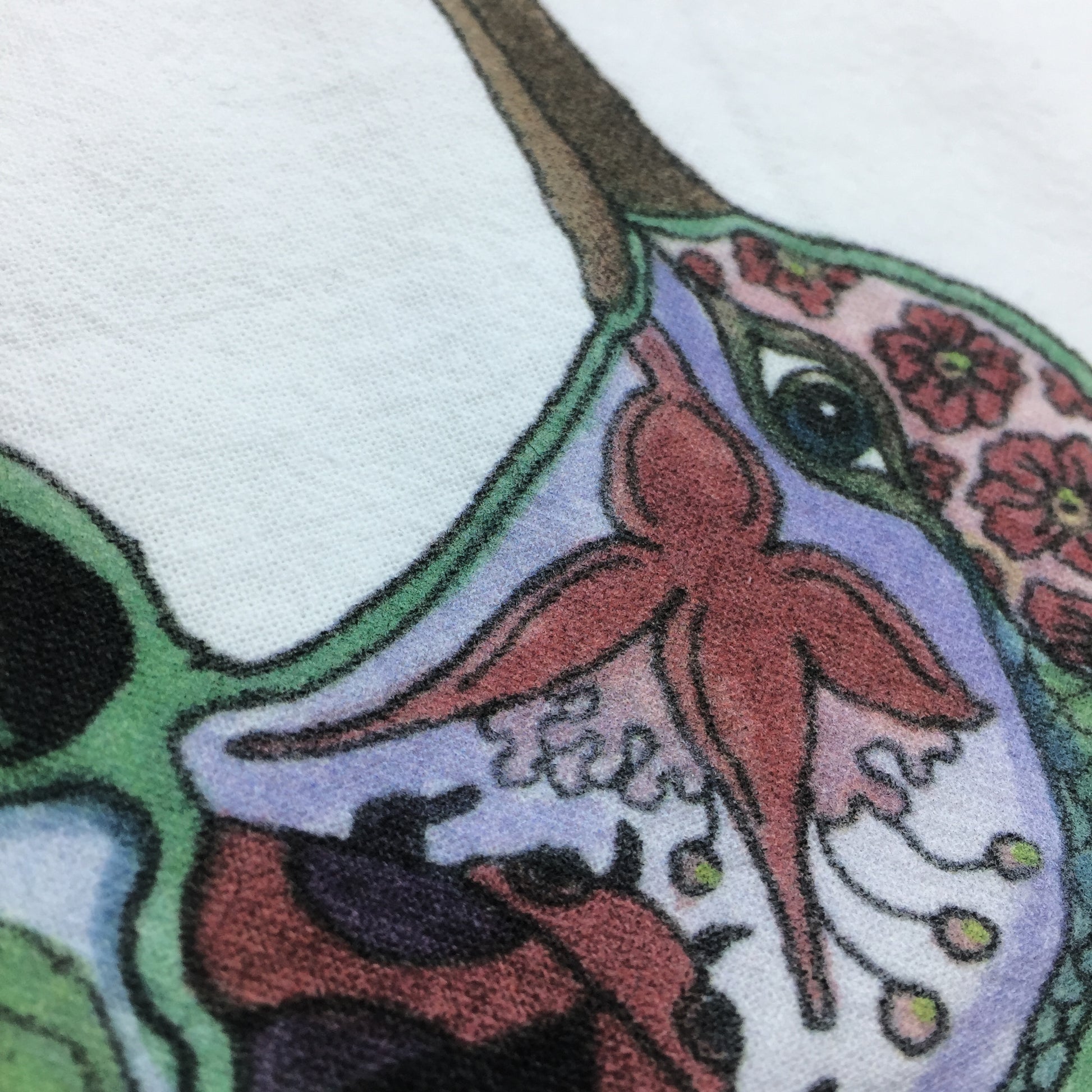 Hummingbird Flour Sack Towel