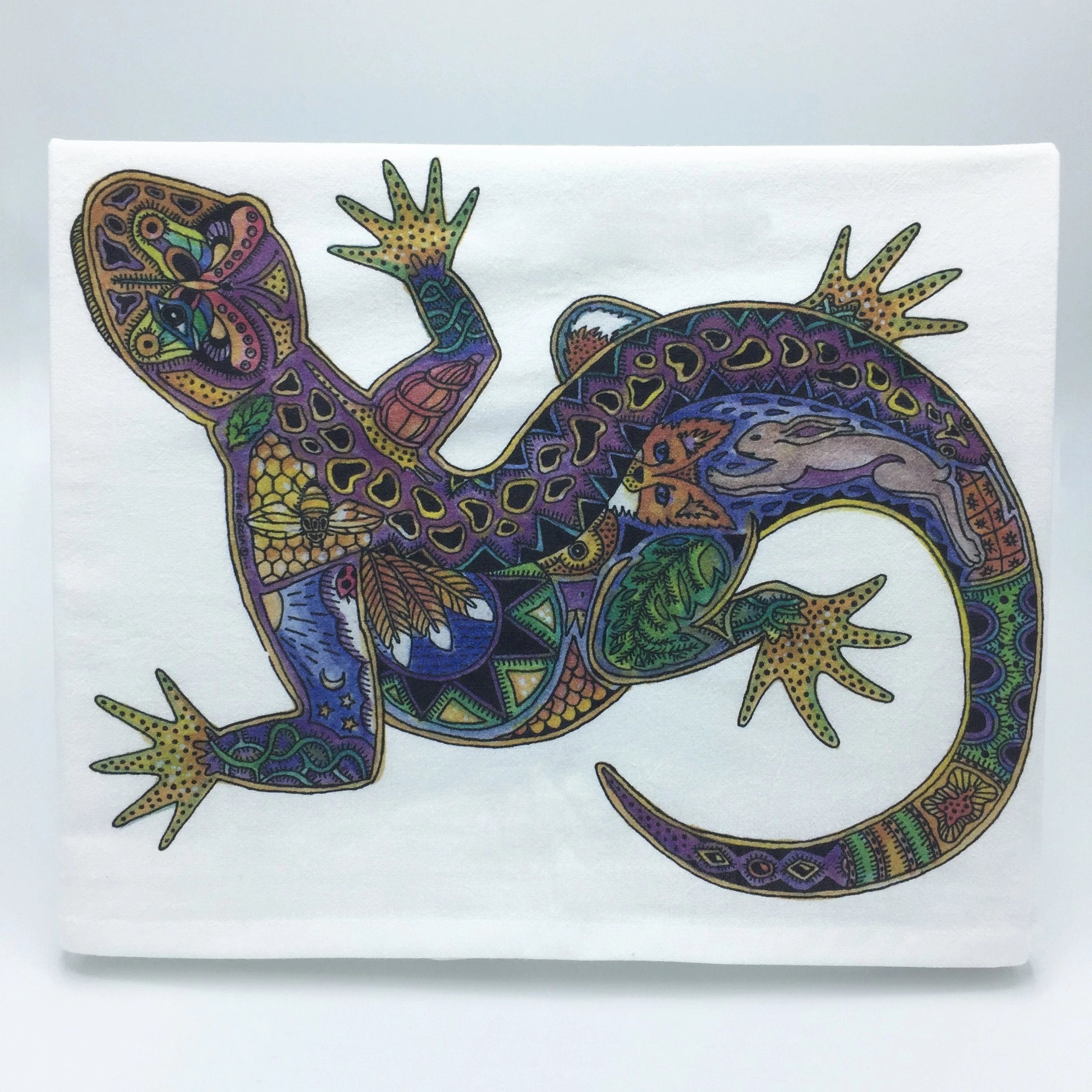 Lizard Flour Sack Towel