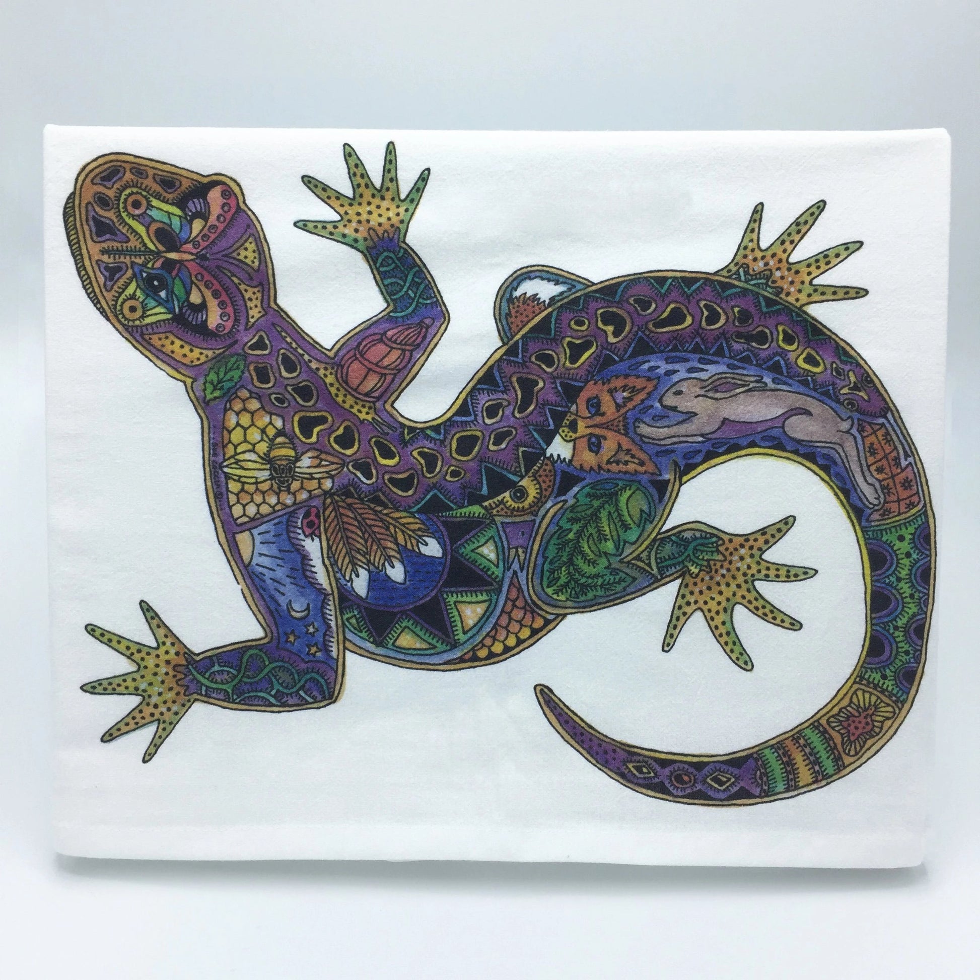 Lizard Flour Sack Towel