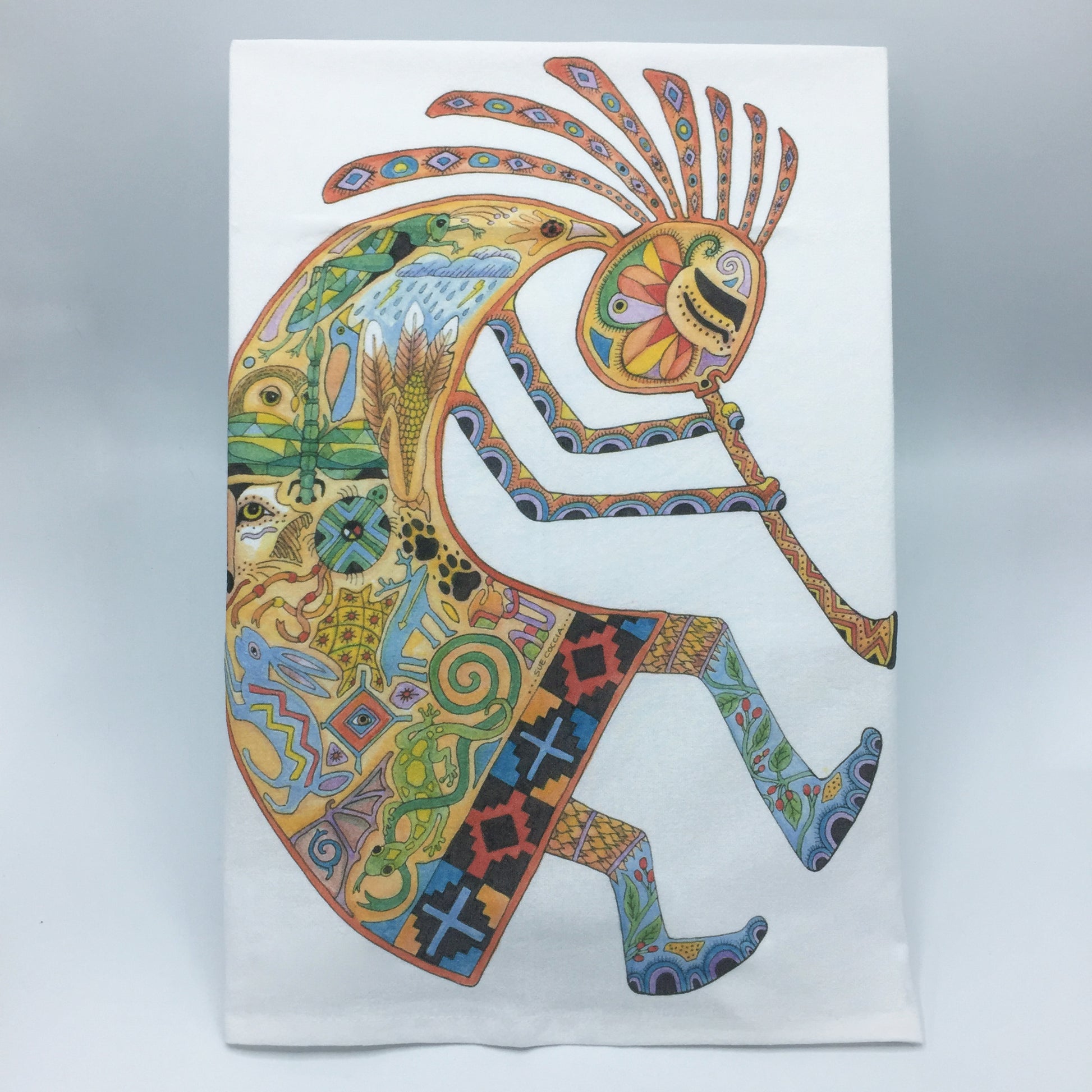 Kokopelli Flour Sack Towel