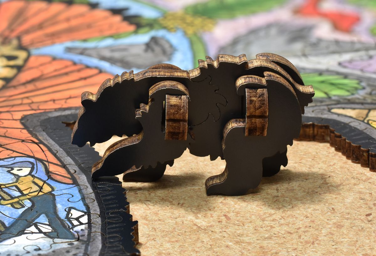 Black Bear Jigsaw Puzzle