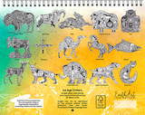 Ice Age Critters Coloring Book